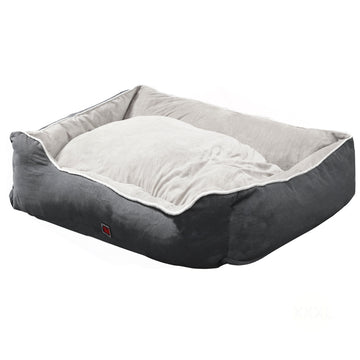 PaWz Pet Bed Mattress Dog Cat Pad Mat Puppy Cushion Soft Warm Washable 3XL Grey PaWz